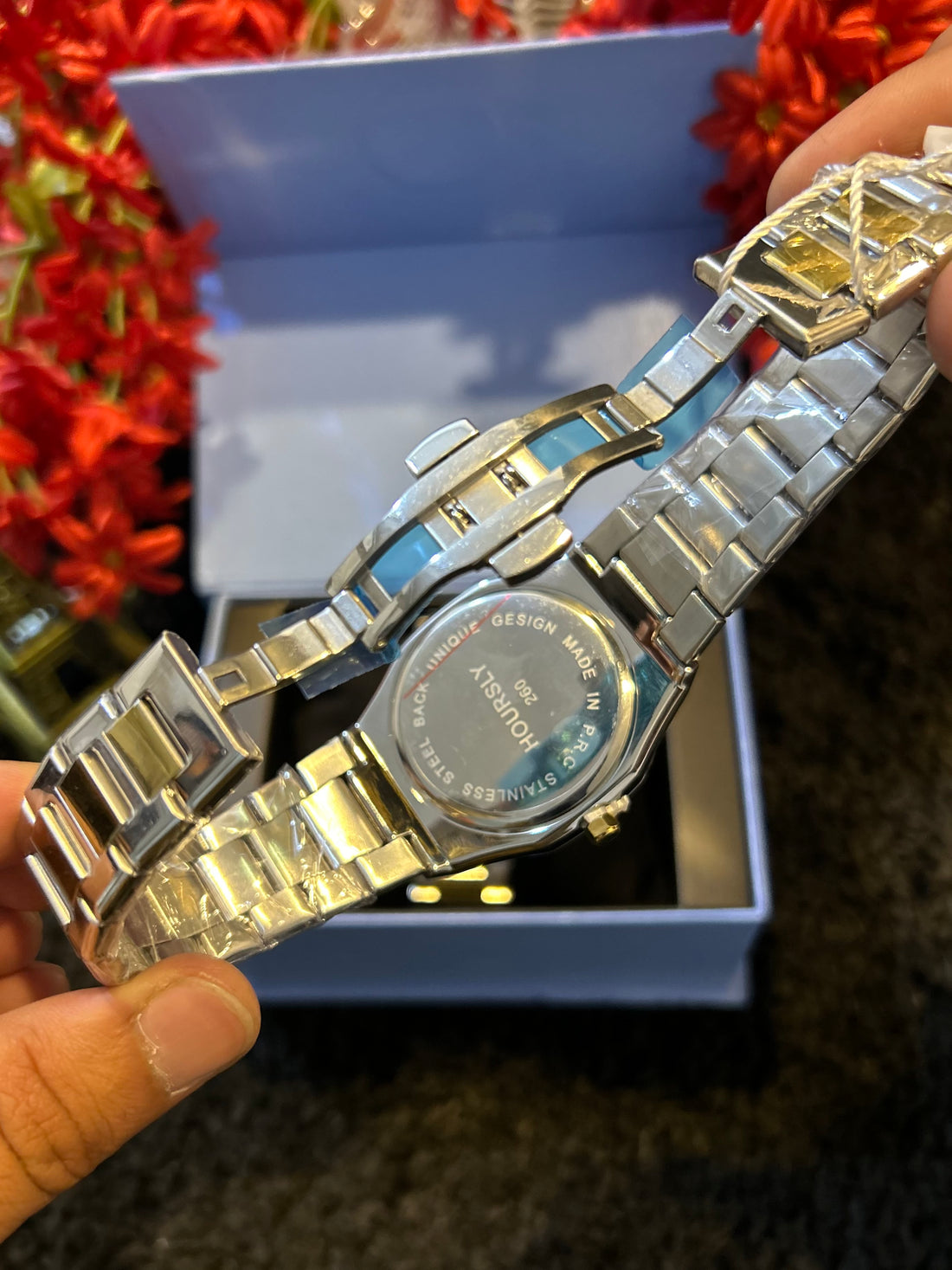 Hoursly Elite Men’s Watch – True Tone & Classic Dial