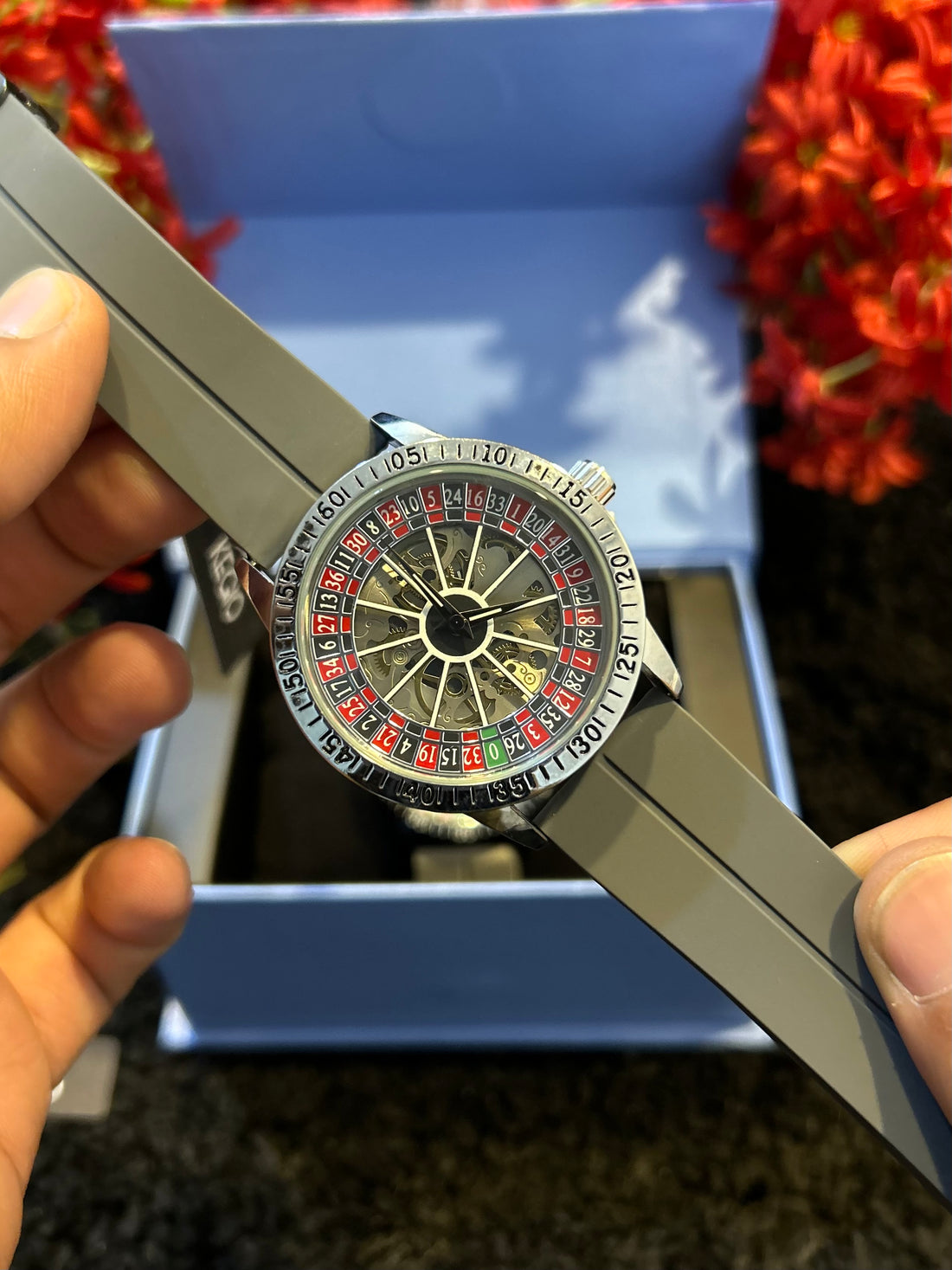 Casino Premium Men’s Watch – 7 Colors | 2 Designs