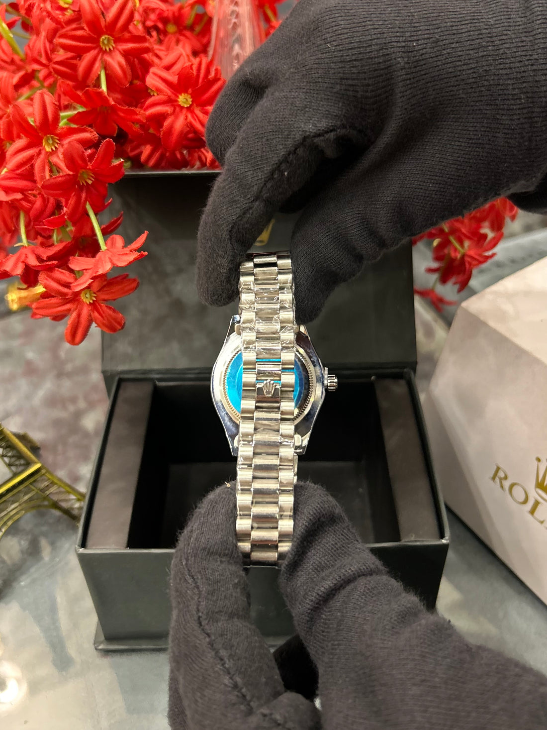 Rolex Luxury Men’s Watch – Classic Stainless Steel